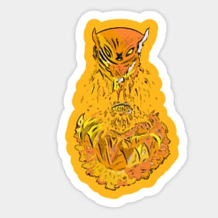 Gaze of the beast colour Sticker